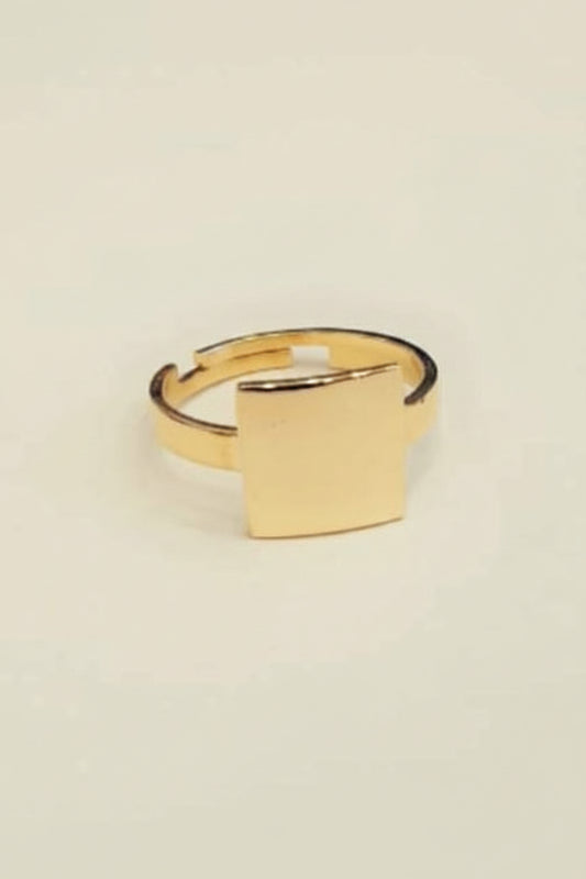 Bague Carré Style Fantaisie