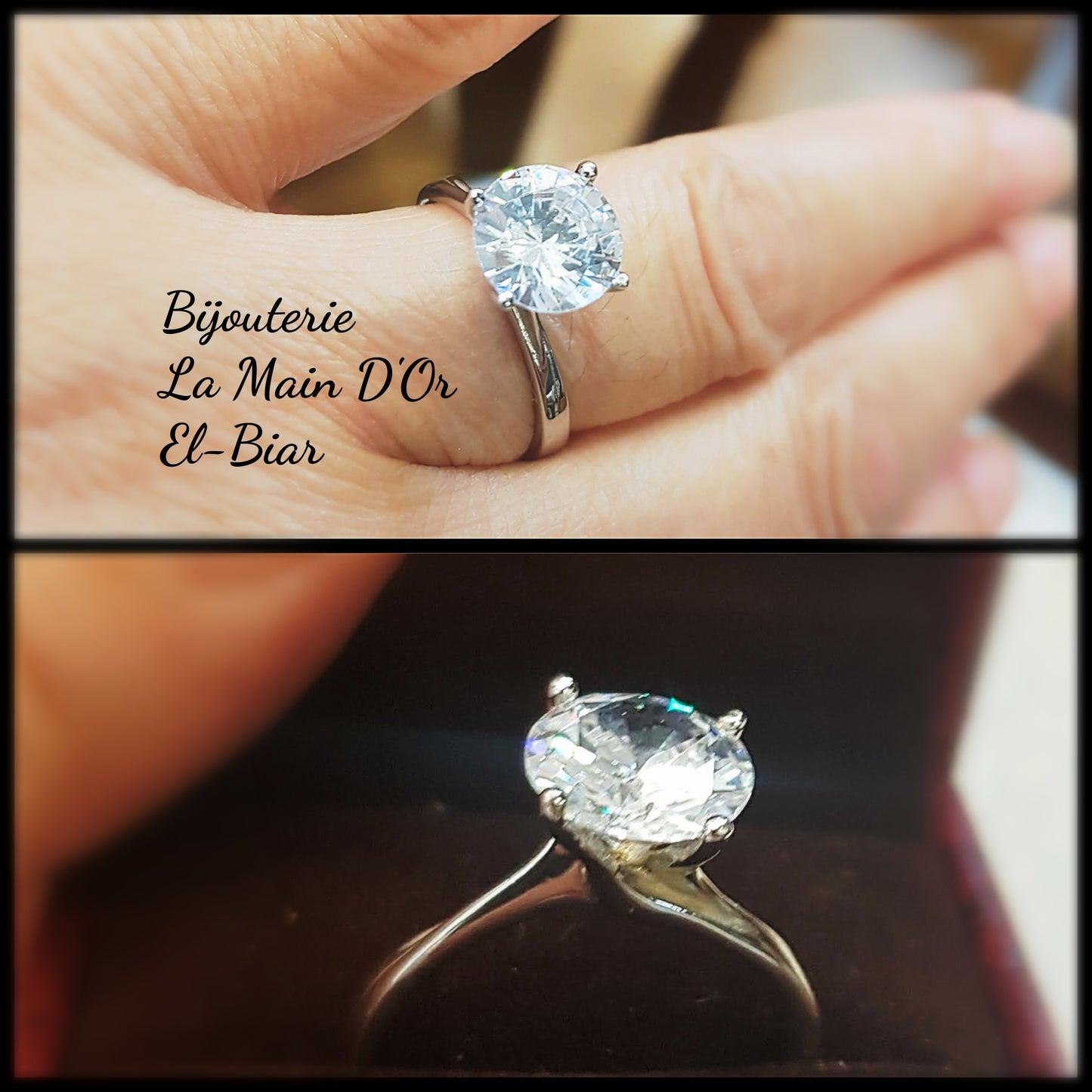 Solitaire Diamants de Lab