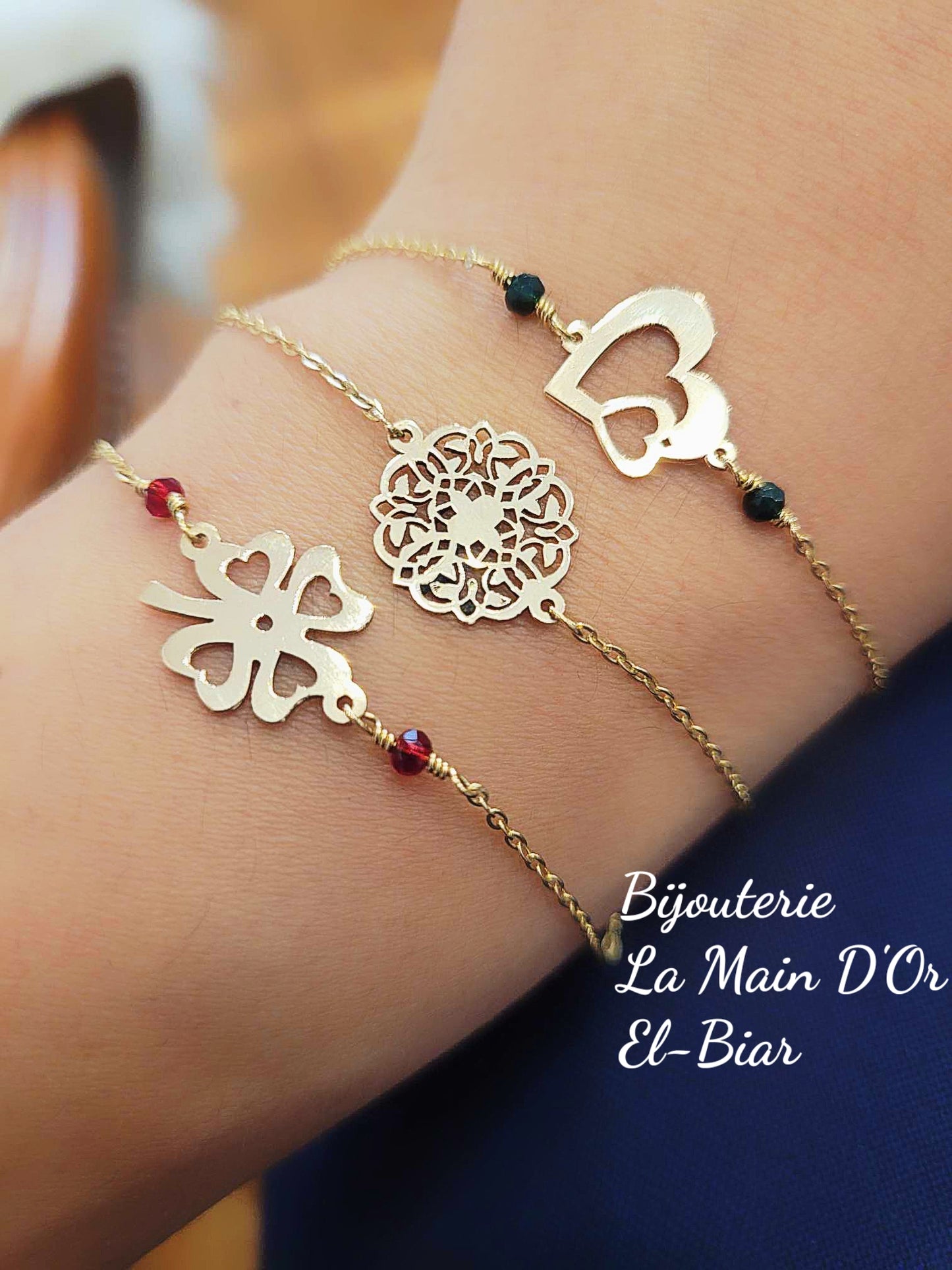 Gourmettes Différents Motifs