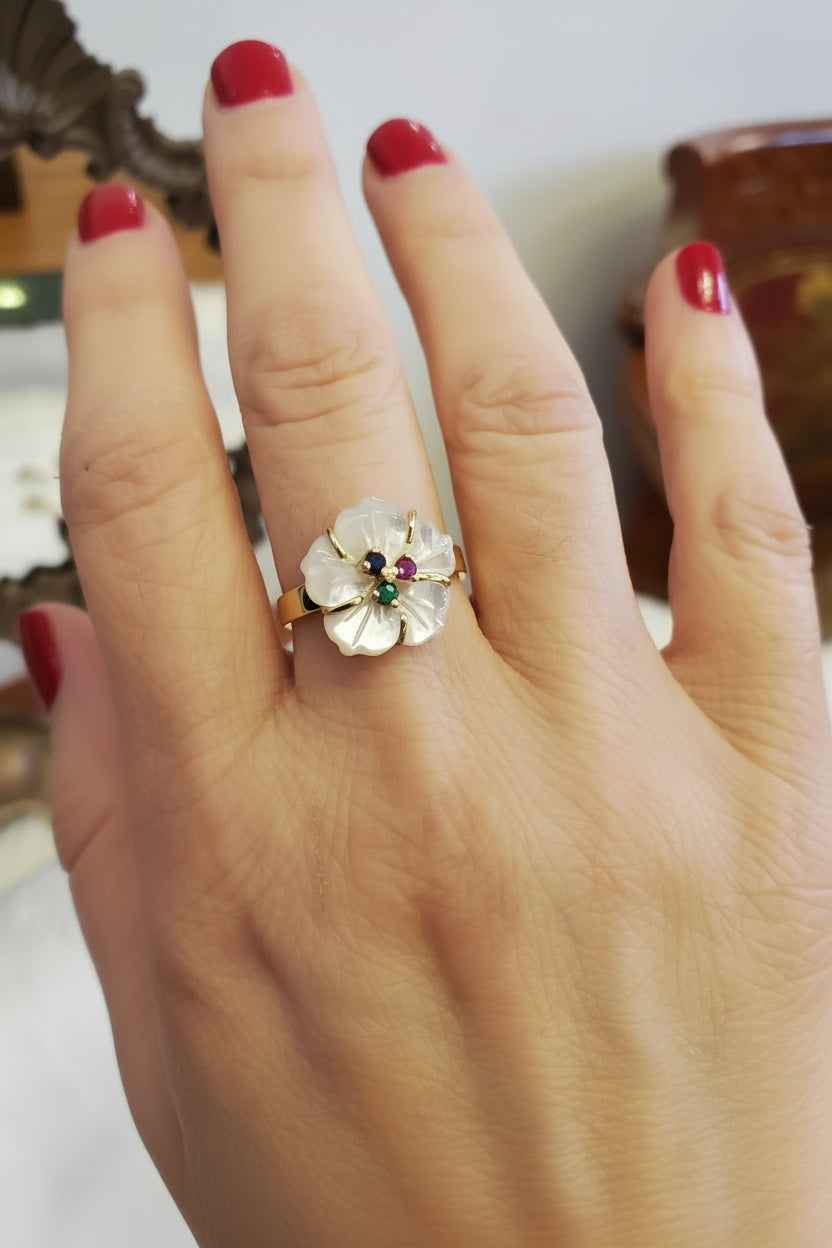Ensembles Nacres Fleurs