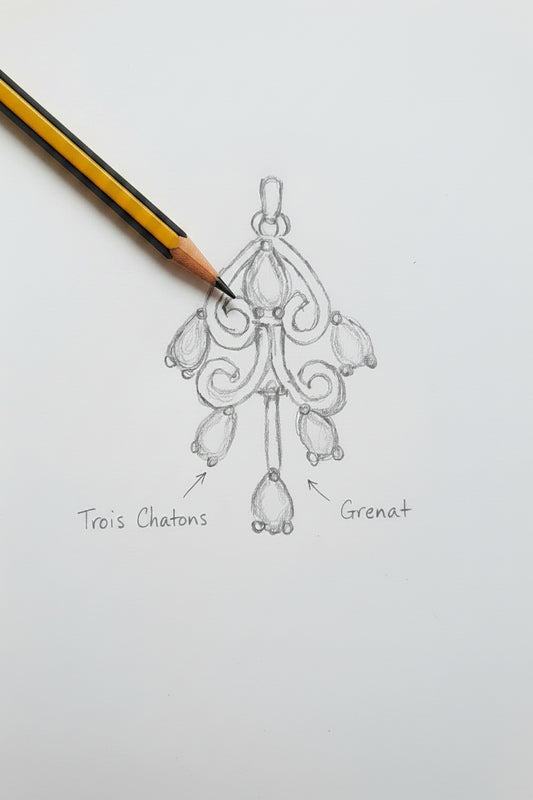 Grenats Précieux- Édition Main D'Or
