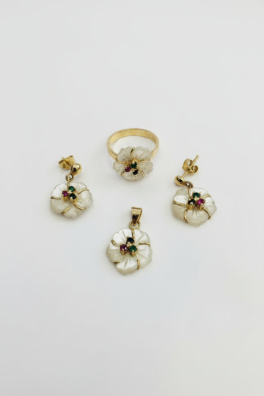 Ensembles Nacres Fleurs