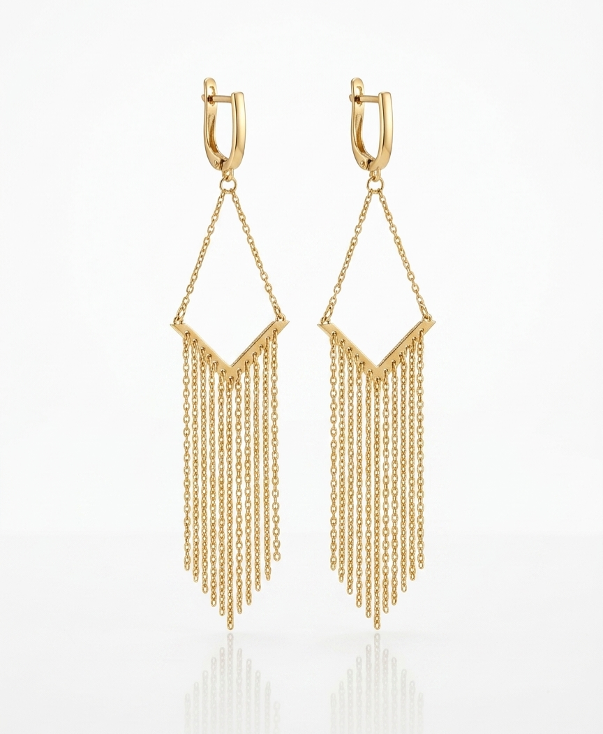 Boucles V chainettes