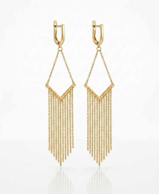 Boucles V chainettes
