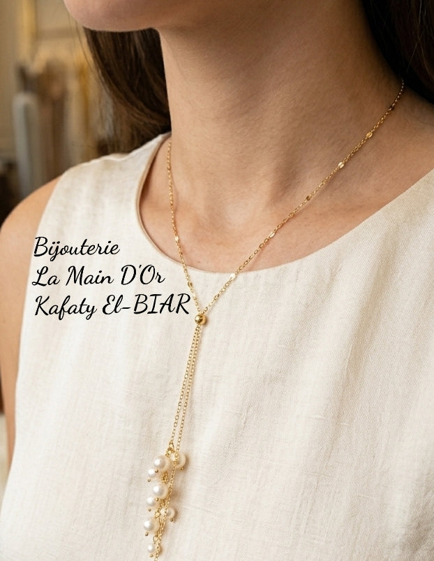 Collier Pluies De Perles