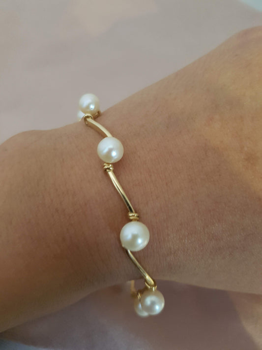 Bracelet Vagues Perles