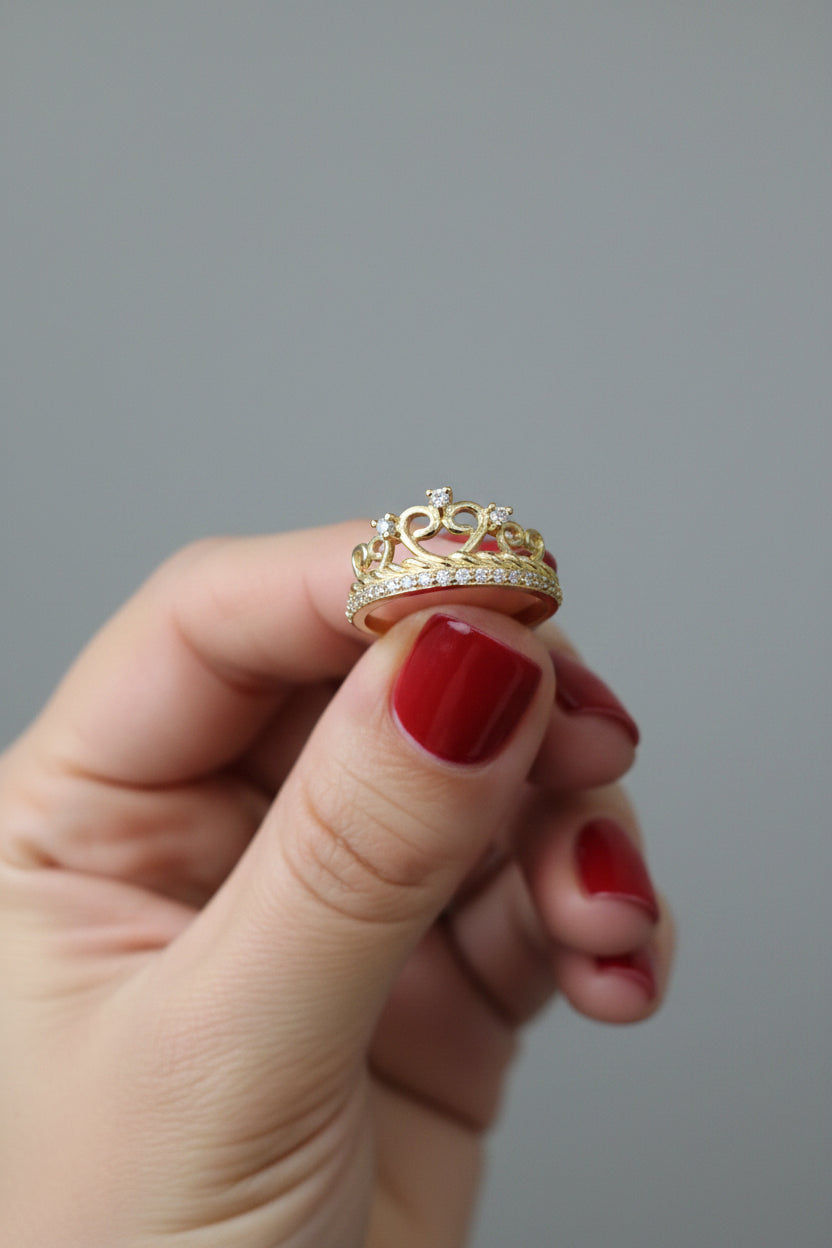 Bague Cœur de Couronne