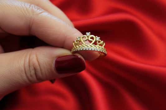 Bague Cœur de Couronne