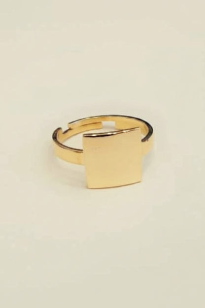 Bague Carré Style Fantaisie