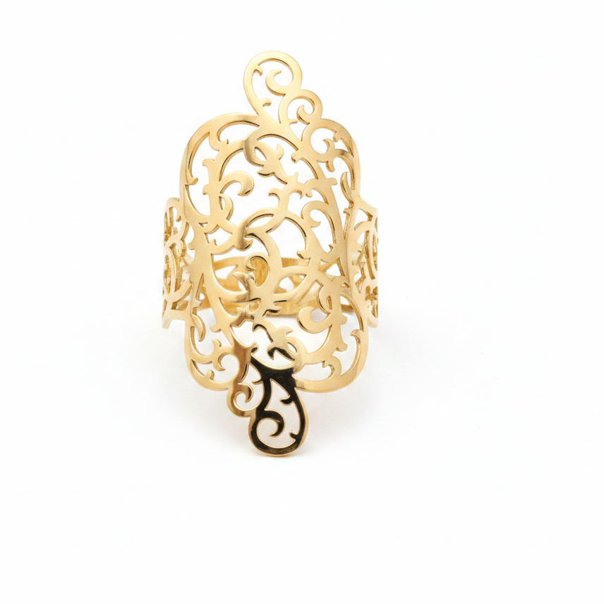 Bague Grillagé