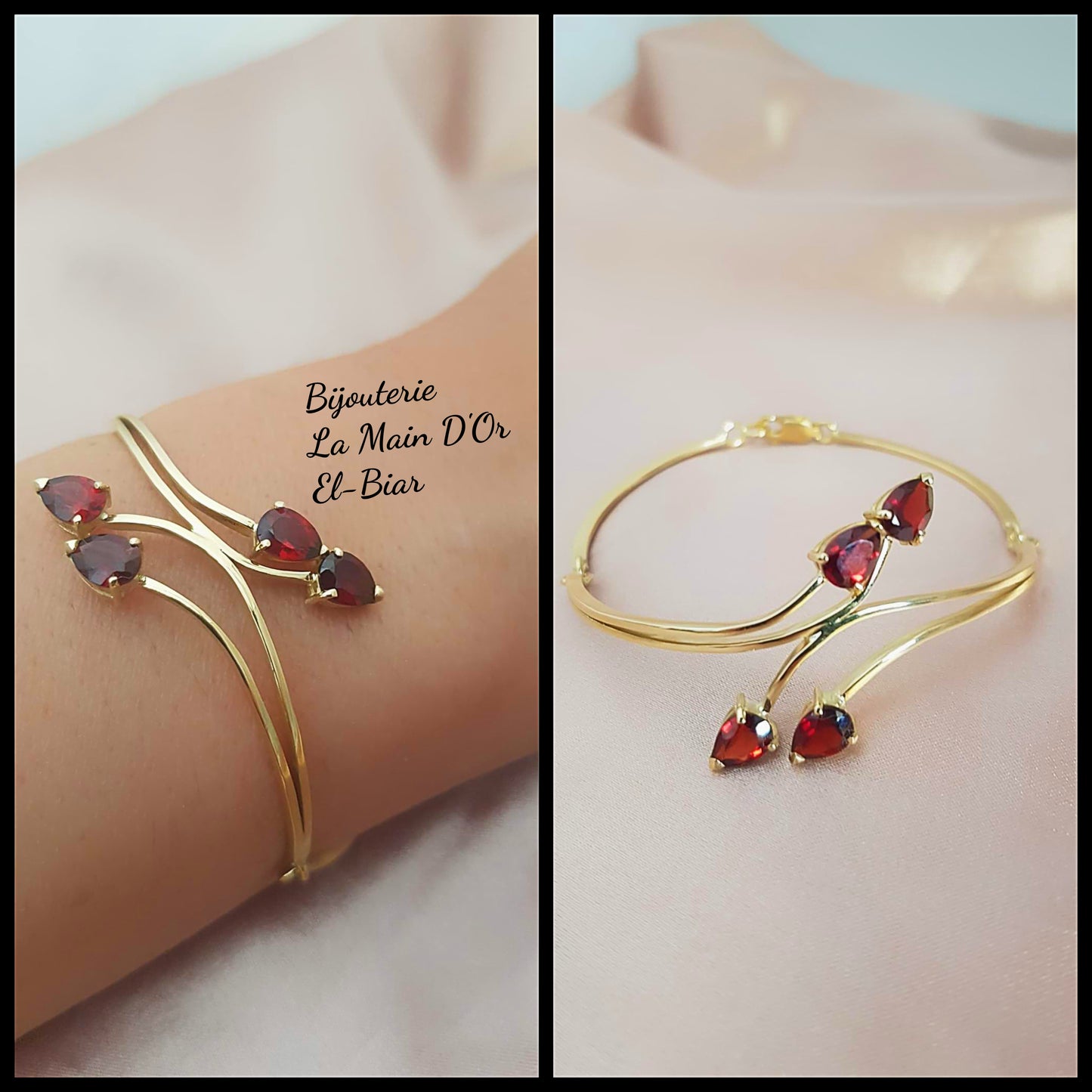 Bracelet Grenats