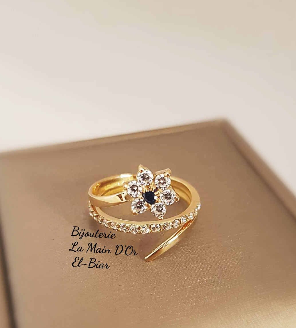 Bague Serpent Marguerite