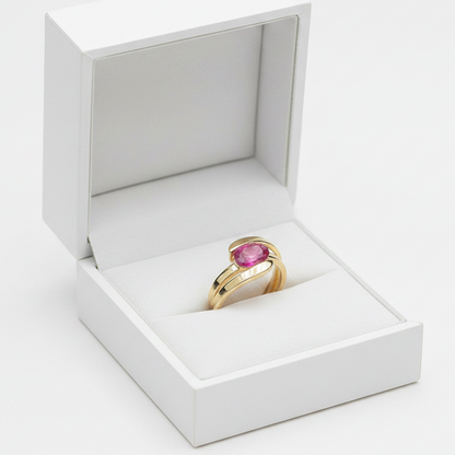 Bague Rubis ovale