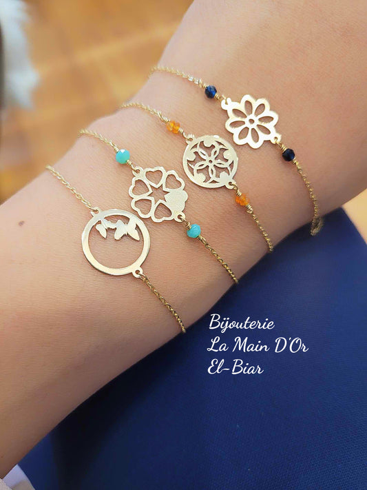 Gourmettes Différents Motifs