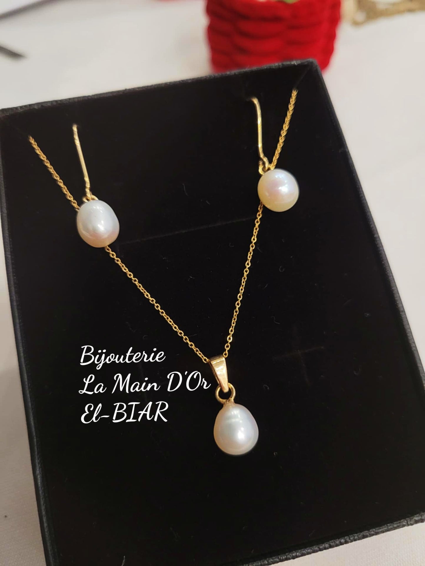 Duo Gouttes de Perles