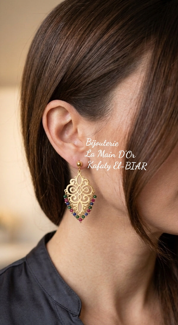Boucles Mosaïque Couleurs
