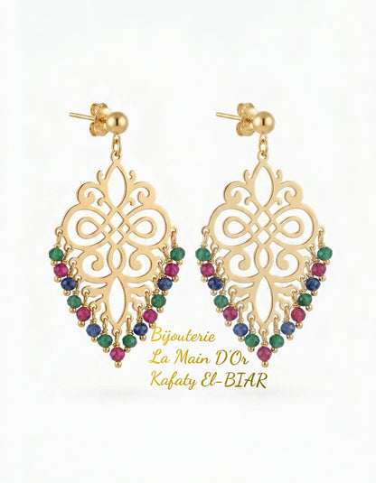 Boucles Mosaïque Couleurs