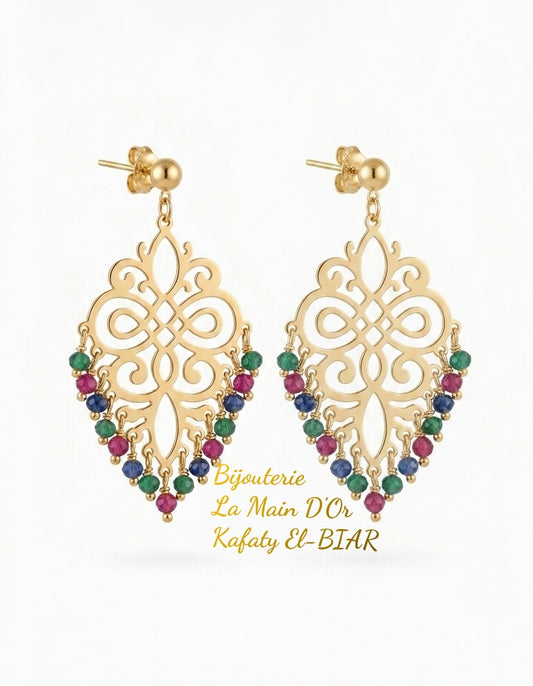 Boucles Mosaïque Couleurs