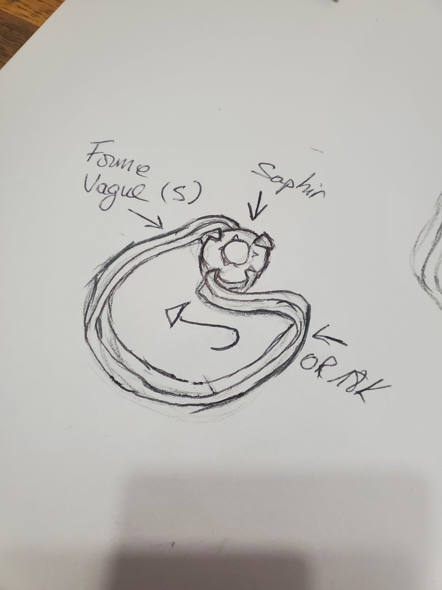 Bague Eden Bleu
