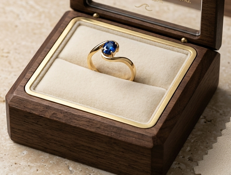 Bague Eden Bleu