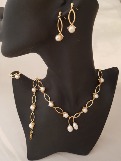 Parure Gouttes de Roses