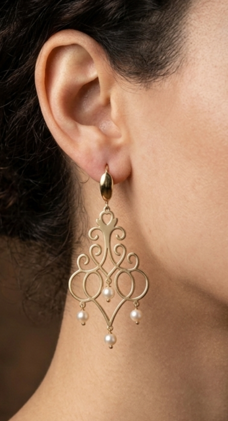Boucles Lumière Doré