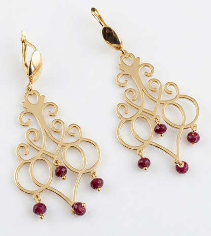 Boucles Lumière Doré