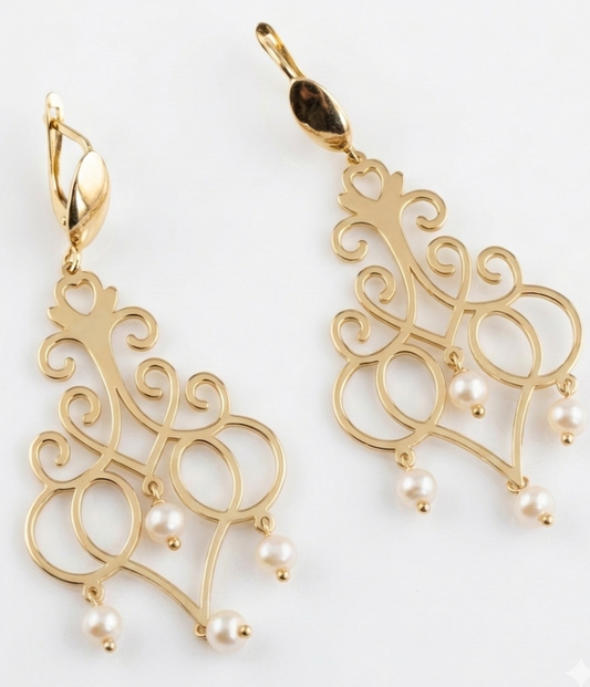 Boucles Lumière Doré