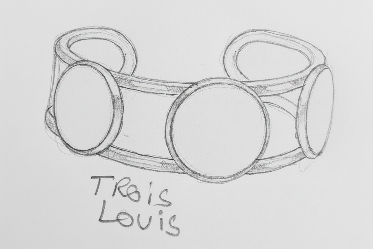 Bracelet Trois Louis