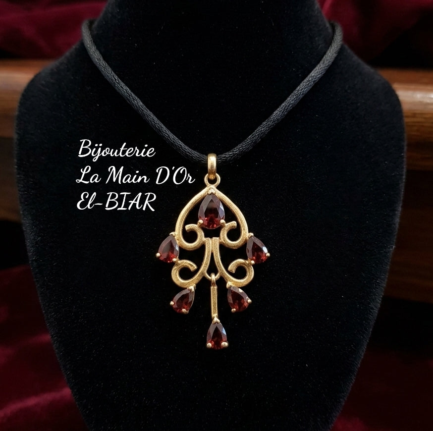 Grenats Précieux- Édition Main D'Or