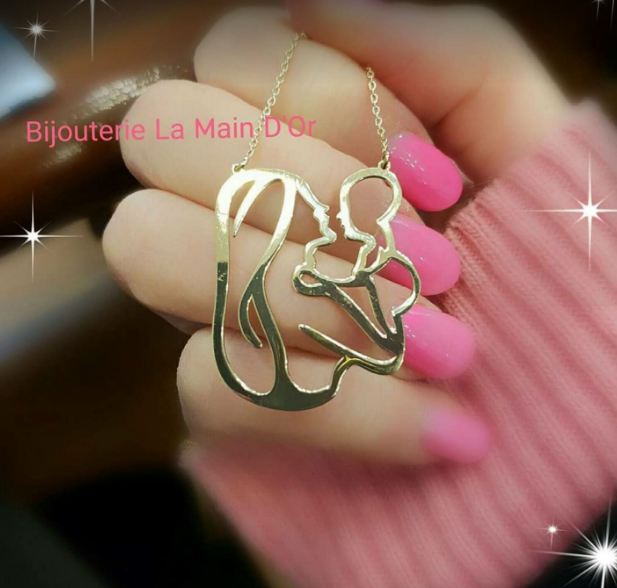 Collier Maman Bébé