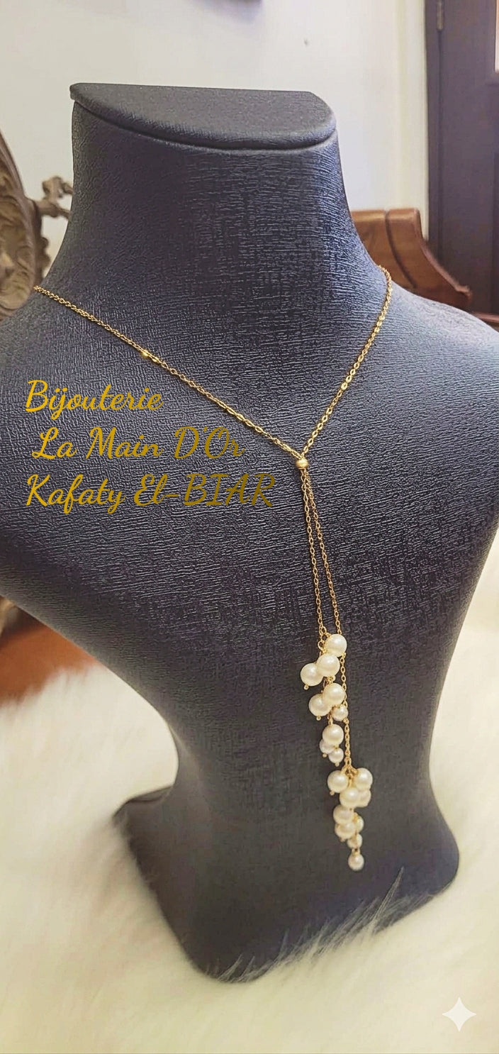 Collier Pluies De Perles