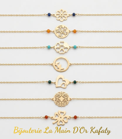 Gourmettes Différents Motifs